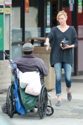 Charlize Theron - Out in Culver City, April 2015