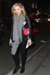Chloe Moretz - Leaving Madison Square Garden in New York City, April 2015