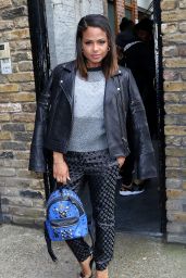 Christina Milian Style - Out in London, April 2015