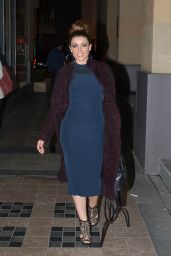 Dannii Minogue - Arrives at The Project in Melbourne, April 2015