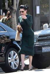 Dita Von Teese Style - Out in Los Angeles, April 2015