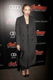 Elizabeth Olsen - Avengers: Age Of Ultron Screening in New York City