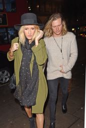Ellie Goulding Night Out Style - London, April 2015