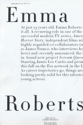 Emma Roberts - Heroine Magazine Issue 2