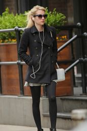 Emma Roberts - Out in New York City, April 2015