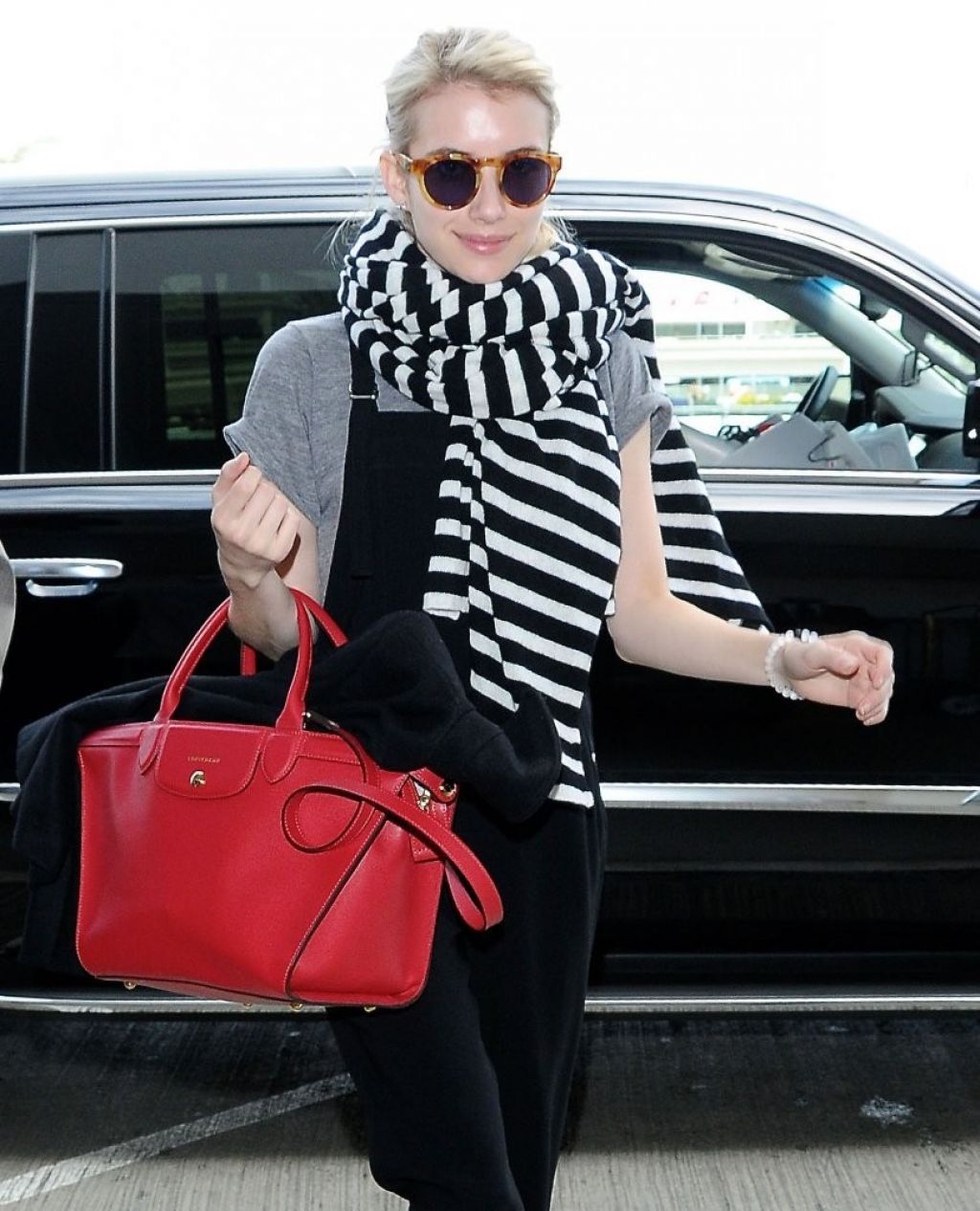 Emma Roberts Style - at LAX Airport, April 2015 • CelebMafia