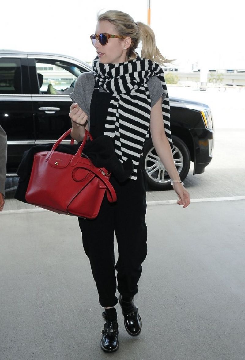 Emma Roberts LAX Airport May 7, 2013 – Star Style