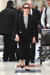 Emma Watson - JFK Airport in New York City, April 2015