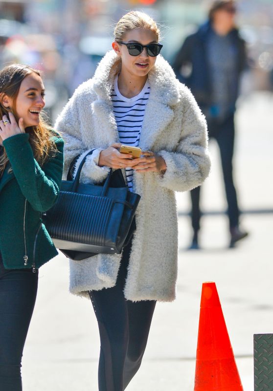 Gigi Hadid - Out in New York City, April 2015