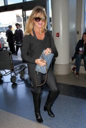 Goldie Hawn at LAX Airport, April 2015