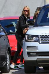 Gwyneth Paltrow Casual Style - Leaving Gracias Madre in West Hollywood, April 2015