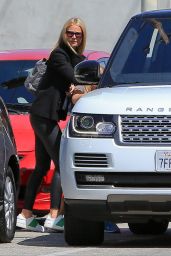 Gwyneth Paltrow Casual Style - Leaving Gracias Madre in West Hollywood, April 2015
