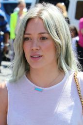 Hilary Duff - Headed to a Dance Studio in Los Angeles, April 2015