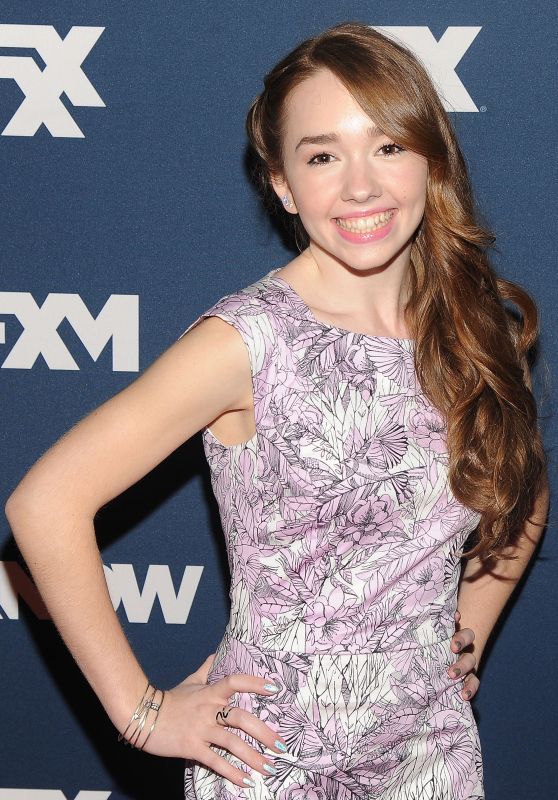 Holly Taylor – FX Bowling Party at Lucky Strike in New York, April 2015
