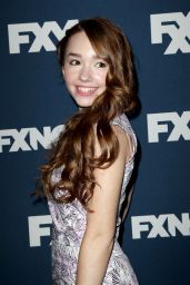 Holly Taylor – FX Bowling Party at Lucky Strike in New York, April 2015