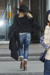 Jennifer Aniston in Jeans - Out in NYC, April 2015
