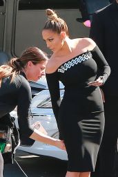 Jennifer Lopez - American Idol Taping in West Hollywood, April 2015