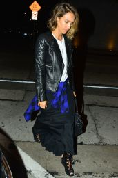 Jessica Alba Night Out Style - at Craig