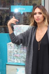Jessica Alba - Promoting The Honest Company in NYC - April 2015