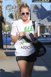 Kaley Cuoco - Leaving Yoga Class in LA, April 2015