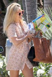 Kate Hudson in Mini Dress - Out in LA, April 2015
