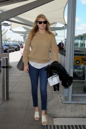 Kate Upton Casual Style - Heathrow Airport in London, April 2015