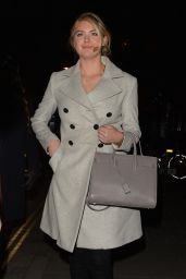 Kate Upton Night Out Style - at the Chiltern Firehouse in London, April 2015