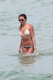Katie Cassidy Hot in a Bikini - Beach in Miami Part II, April 2015