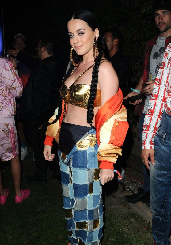 Katy Perry at Jeremy Scott and Moschino