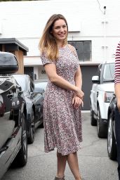Kelly Brook - Leaving a Hair Salon in West Hollywood, April 2015