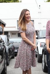 Kelly Brook - Leaving a Hair Salon in West Hollywood, April 2015
