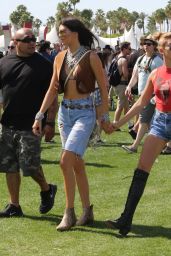 Kendall Jenner and Hailey Baldwin - 2015 Coachella Valley Music and Arts Festival in Indio