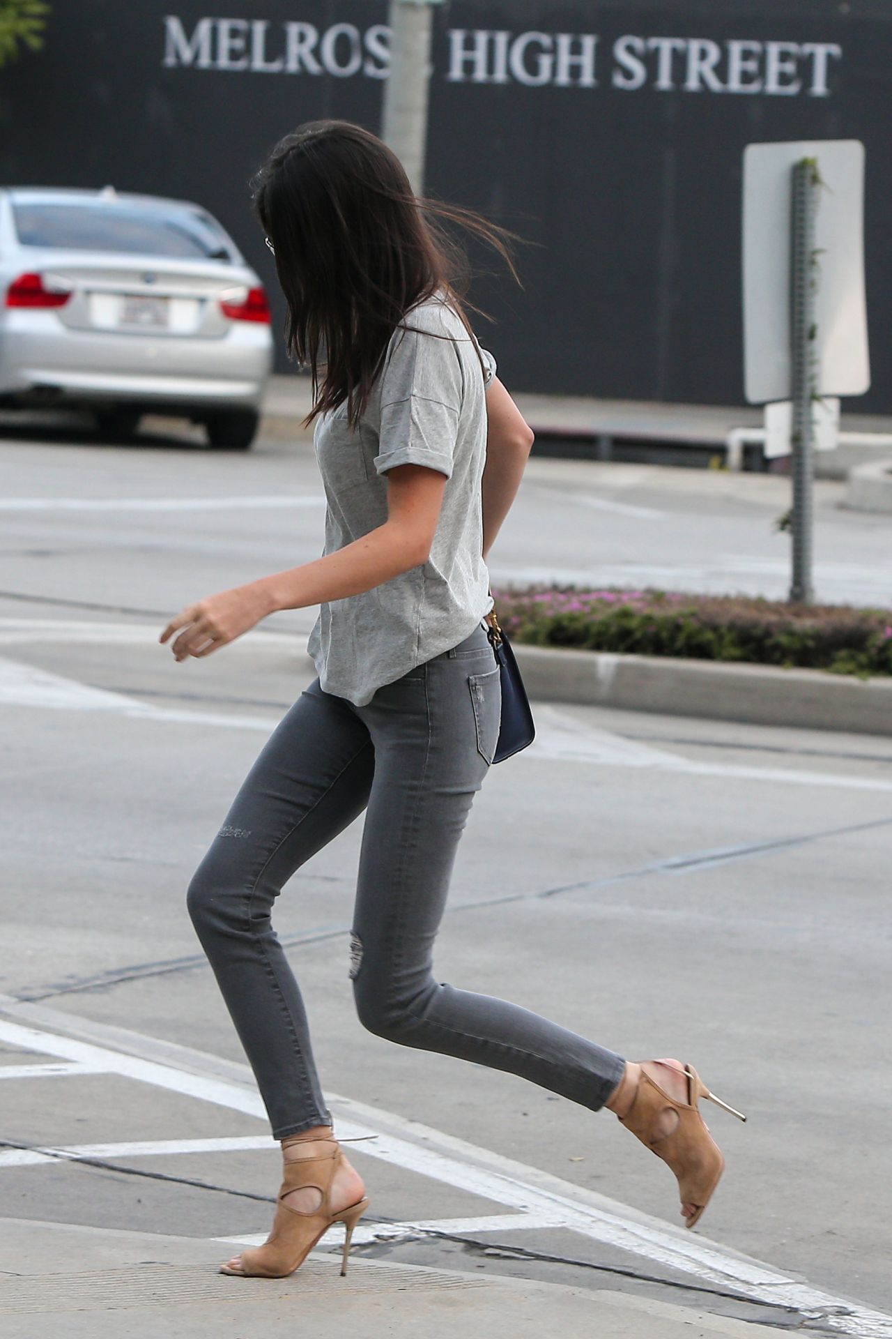 Kendall Jenner in Tight Jeans - Out in Los Angeles, April 2015 • CelebMafia