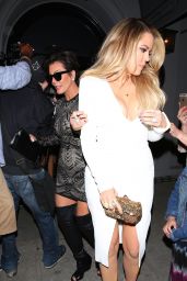 Khloe Kardashian Night Out Style - Leaving Craig