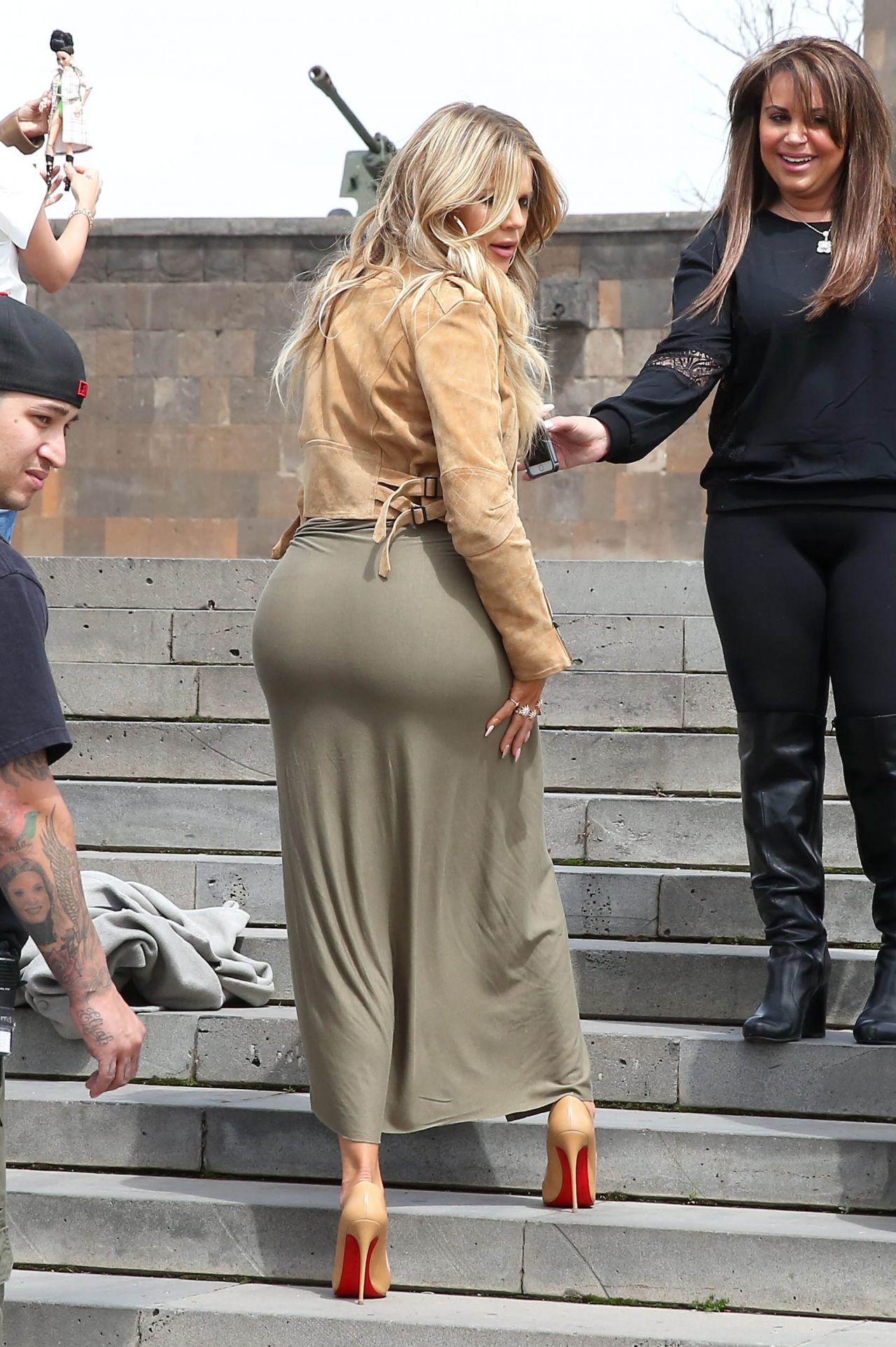 Khloe Kardashian - Out in Yerevan, Armenia, April 2015 • CelebMafia