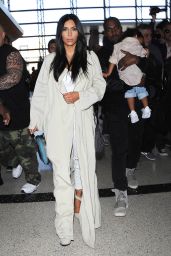 Kim Kardashian at LAX Airport in Los Angeles, April 2015