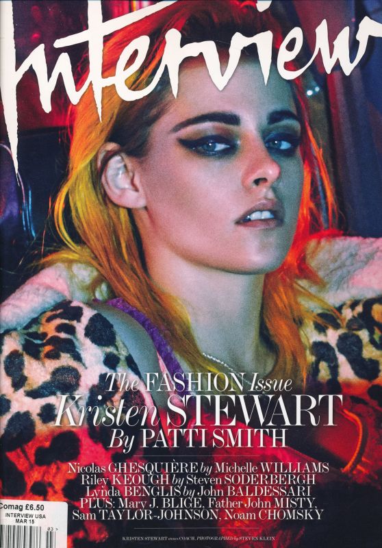 Kristen Stewart - Interview Magazine March 2015 Issue
