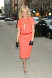 Kristin Chenoweth Style - On Her Way To The 92nd Street in New York City, April 2015