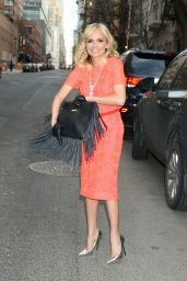 Kristin Chenoweth Style - On Her Way To The 92nd Street in New York City, April 2015