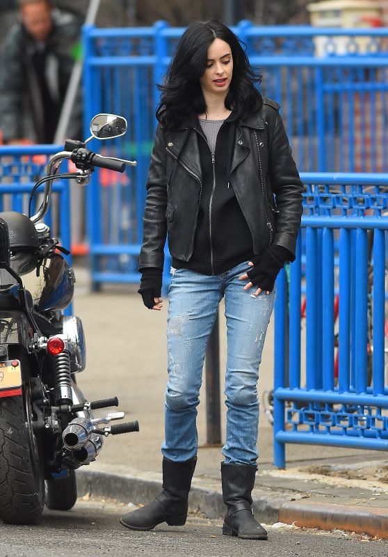 Krysten Ritter On the Set of A.K.A. Jessica Jones in NYC, April 2015 ...