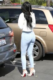 Kylie Jenner Booty in Tight Jeans - Out in Agoura Hills - April 2015