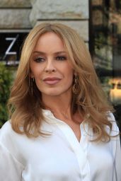 Kylie Minogue Sighed at the Zoo Hotel in Berlin, April 2015
