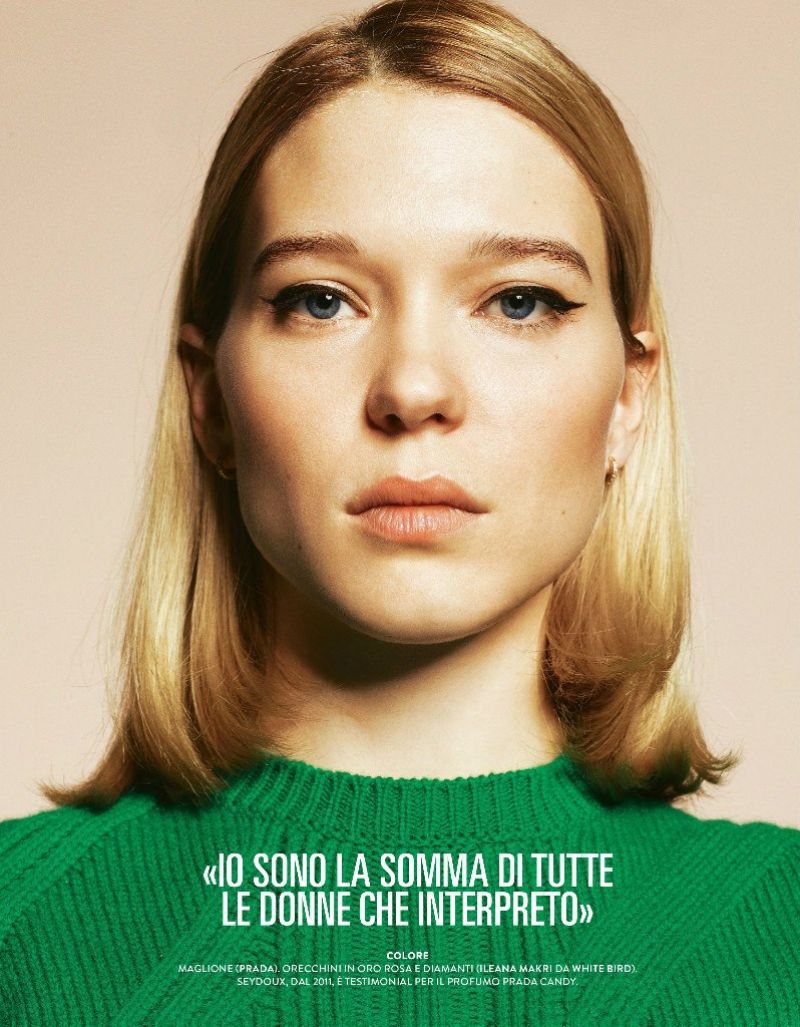 Lea Seydoux Grazia Magazine Italy May 2015 Issue • Celebmafia 