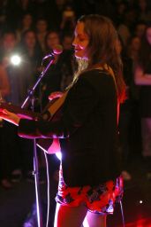 Leighton Meester Performing at The Skybar in West Hollywood, April 2015