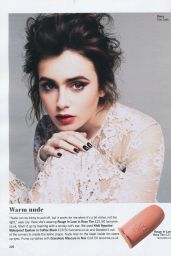 Lily Collins - Glamour Magazine (UK) May 2015 Issue