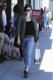 Lily Collins Spring Street Style - Out in Beverly Hills, April 2015