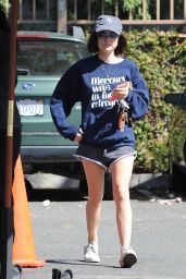 Lucy Hale - Out Getting Coffee in West Hollywood - April 2015