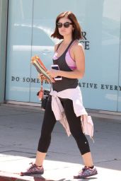 Lucy Hale - Shopping at Paper Source in Studio City, March 2015