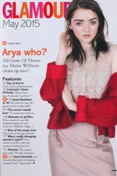 Maise Williams - Glamour Magazine (UK) May 2015 Issue