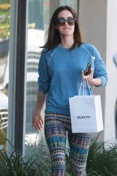 Megan Fox in Leggings - Leaving the Benjamin Salon in West Hollywood, April 2015